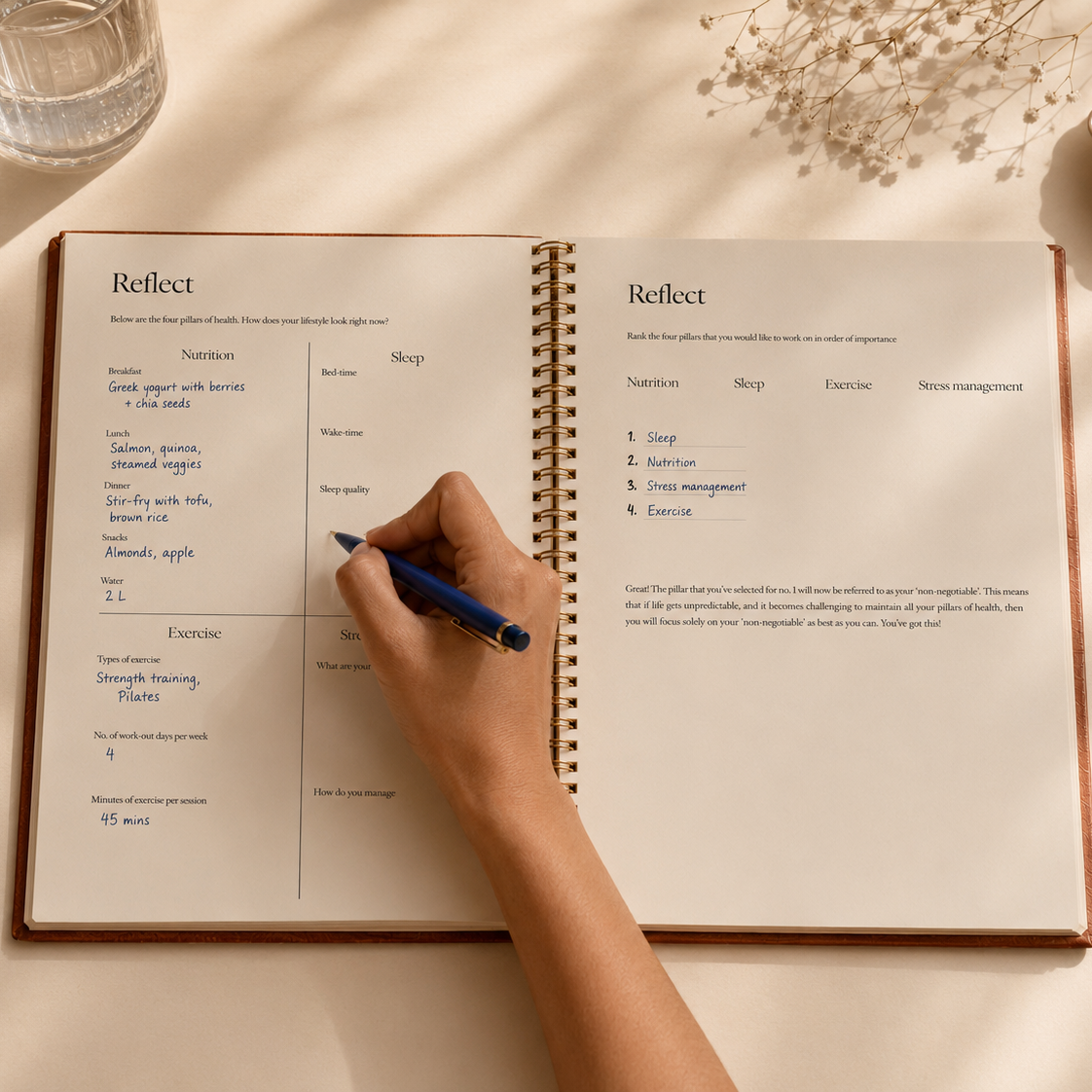 Health Journal - for holistic wellness