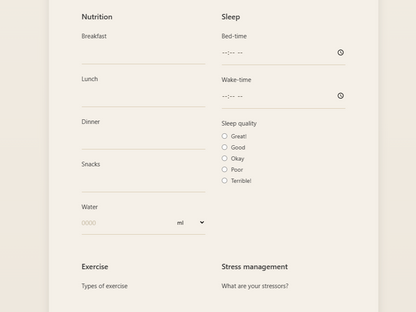 E-journal - for holistic wellness