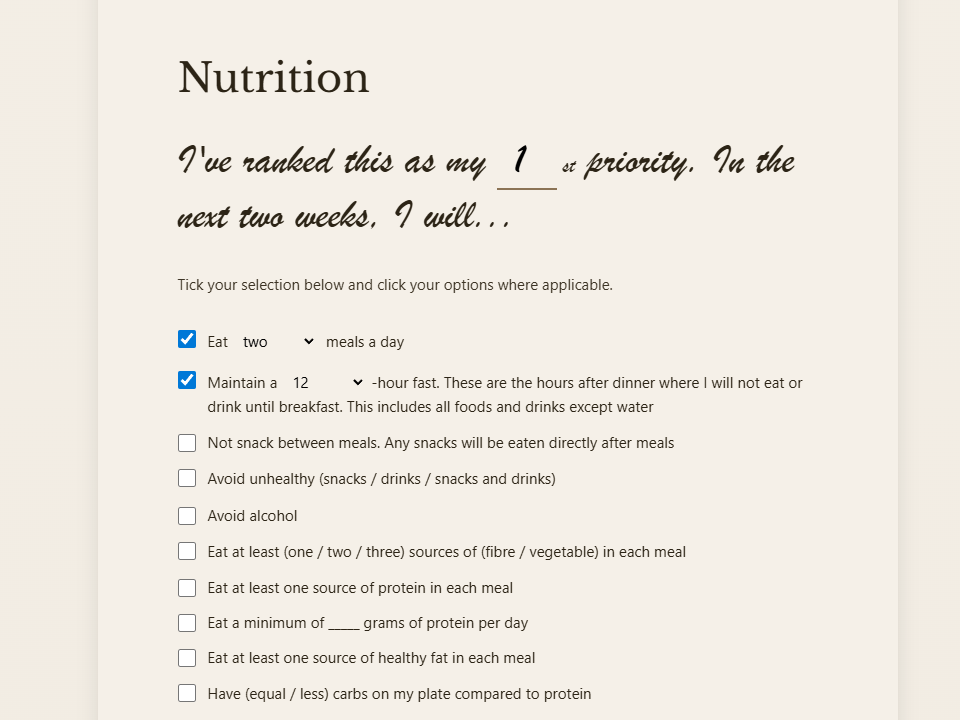 E-journal - for holistic wellness
