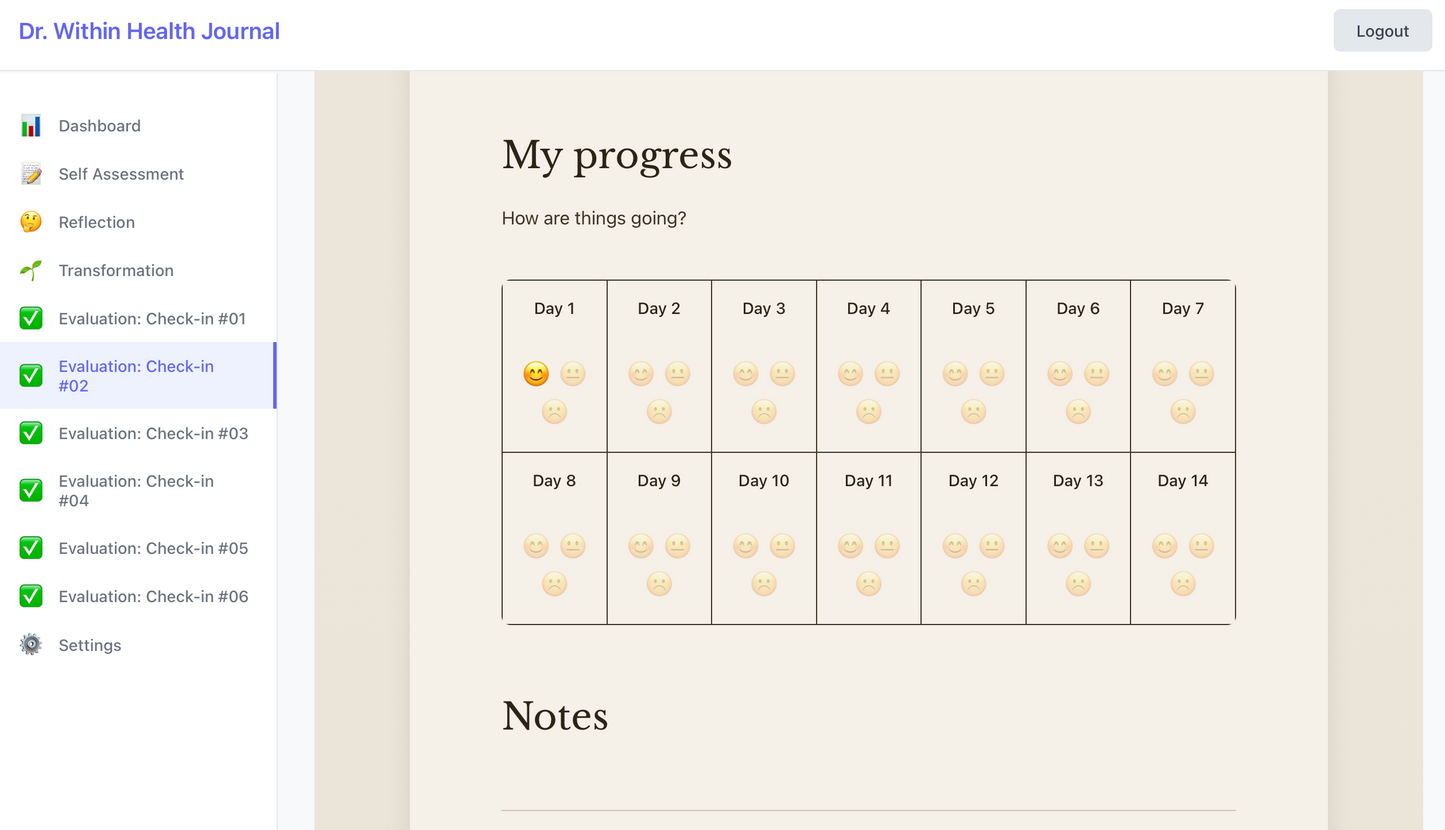 E-journal - for holistic wellness